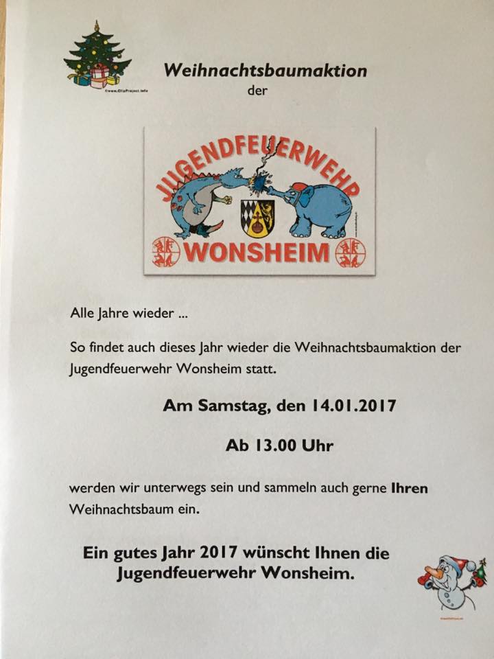 Weihnachtsbaumaktion